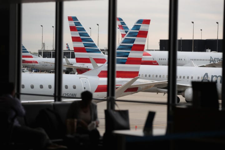 American Airlines flight