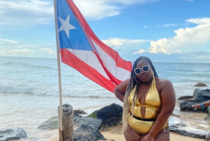 plus-sized influencer
