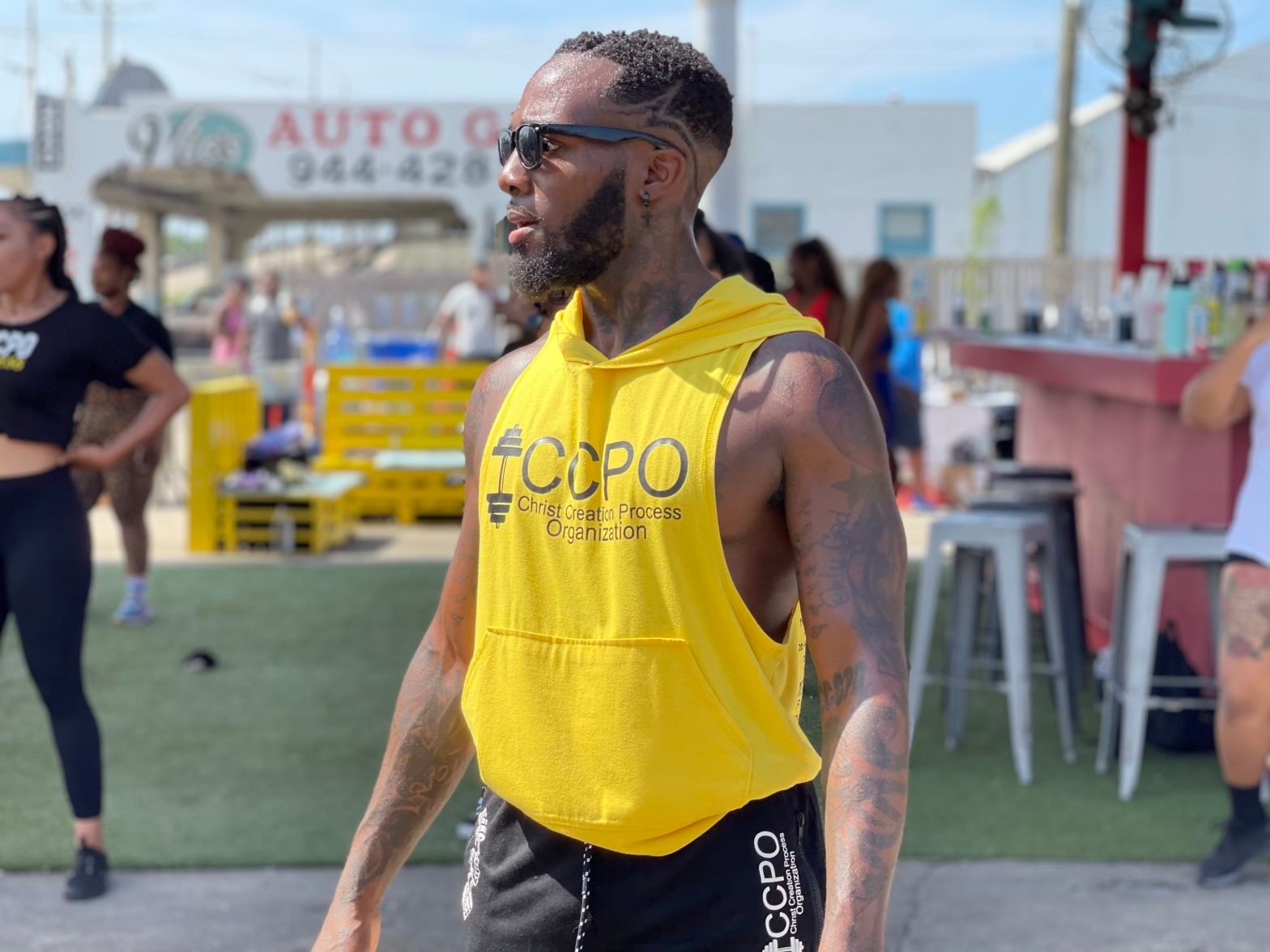 Black gym owner
