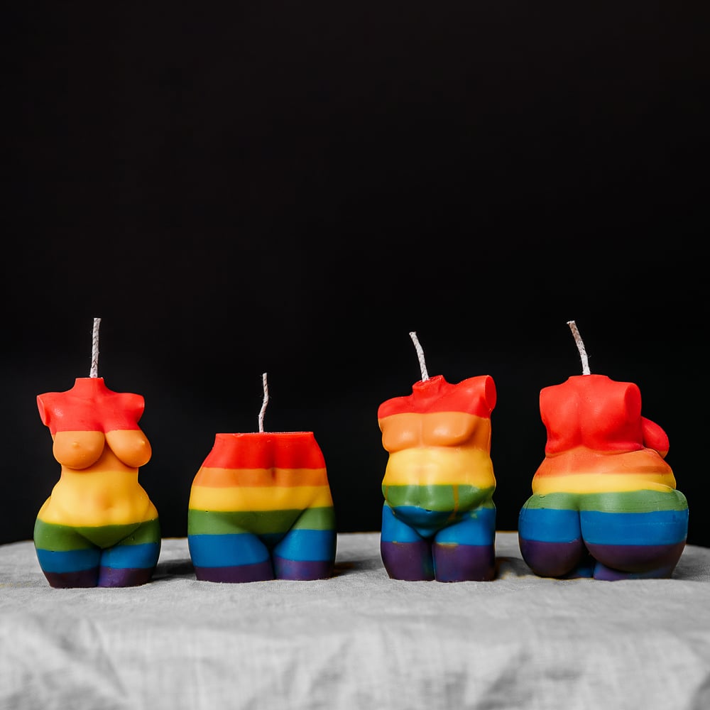 Body Positive PRIDE Candle
