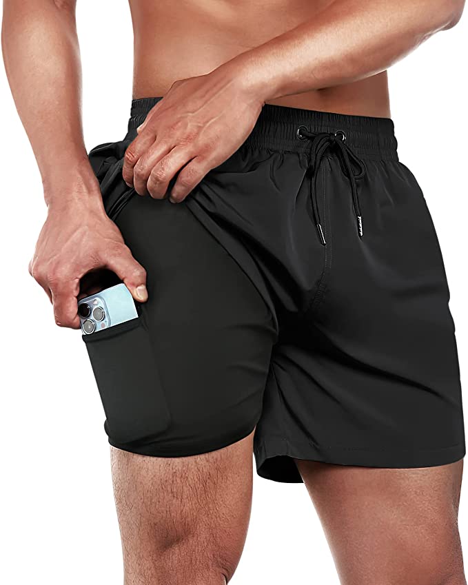 BRISIRA Mens Swim Trunks Swim Shorts