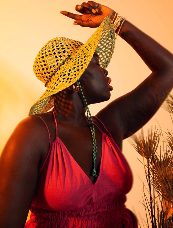 Accessorize Open Weave Floppy Hat