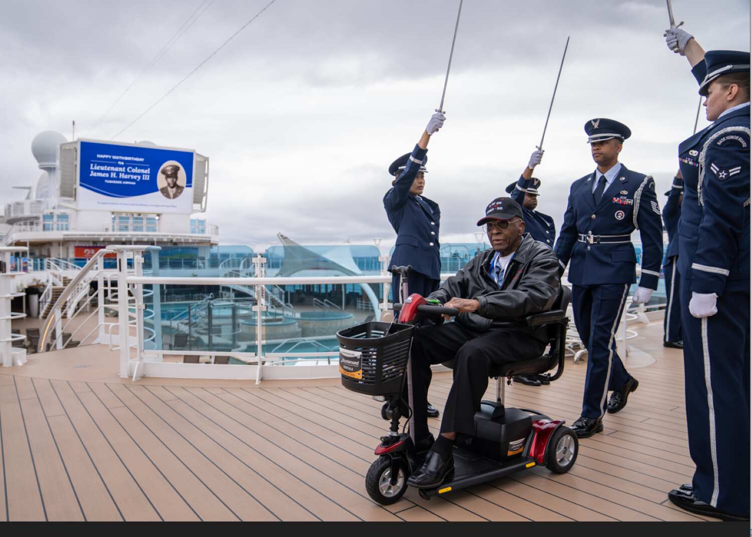 Princess Cruises Celebrates 100th Birthday of Tuskegee Airman