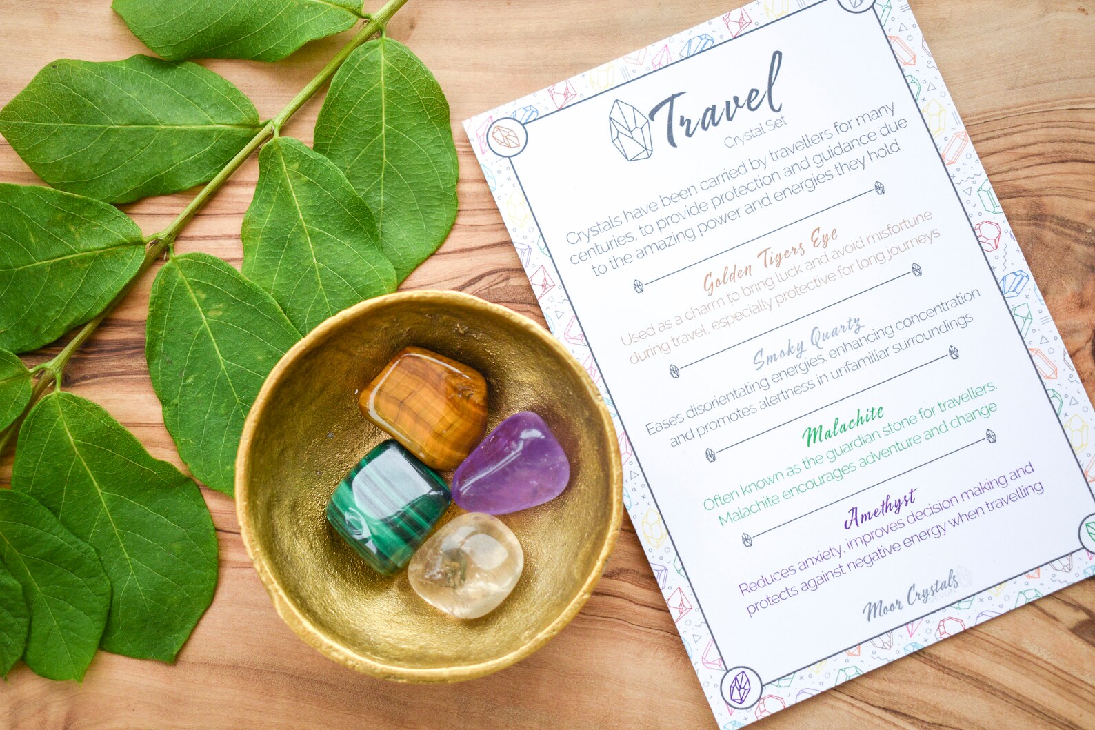 Etsy Travel Crystal Set