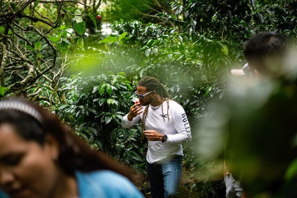 Black Man in nature