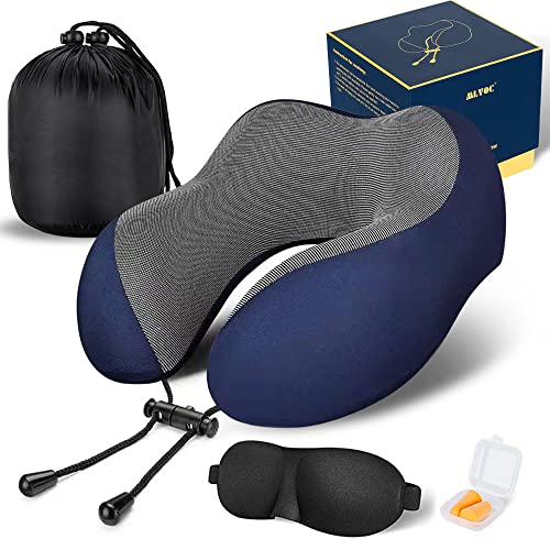 MLVOC 100% Pure Memory Foam Neck Pillow