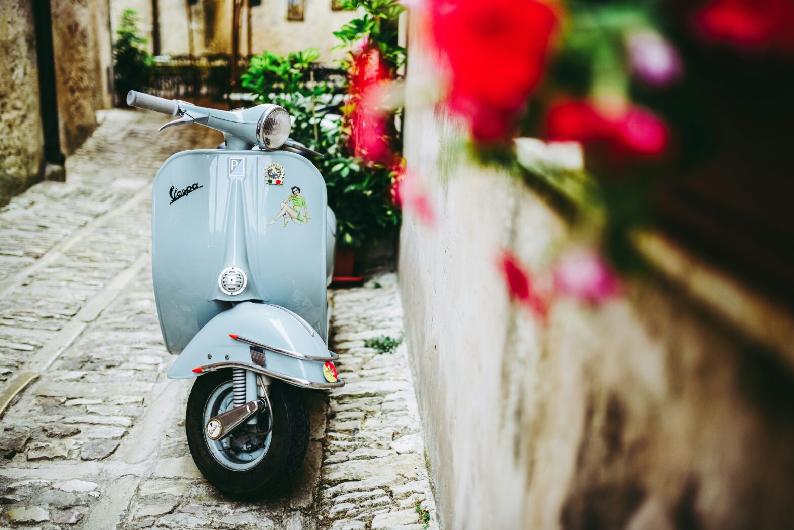 These are the top eight reasons why the fall is the best time to visit Italy. pictured: the streets of Italy