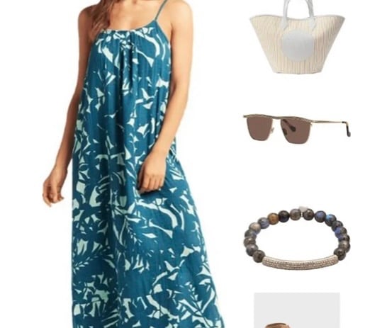 Retreat Gauze Maxi Sundress