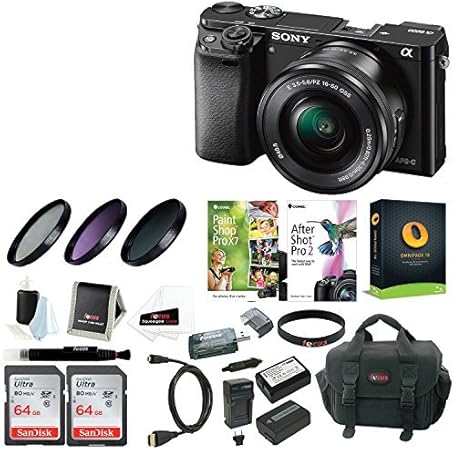 Sony Alpha a6100 APS-C Mirrorless Camera