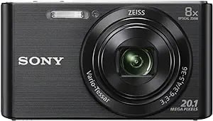 Sony DSCW800/B 20.1 MP Digital Camera