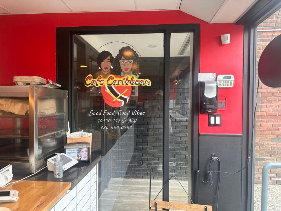 Cafe Caribbean in Edmonton, Alberta. Canada 