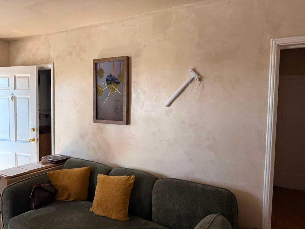 Inside a home in Oakland, California, which houses Streetlight Gallery.