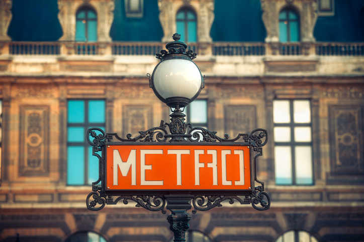 metro sign