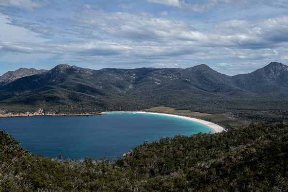 Wineglass Bay beach in Australia