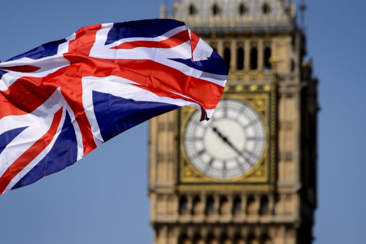 Look no further for where to explore Black nightlife in London. Pictured: the UK flag in front of Big Ben.