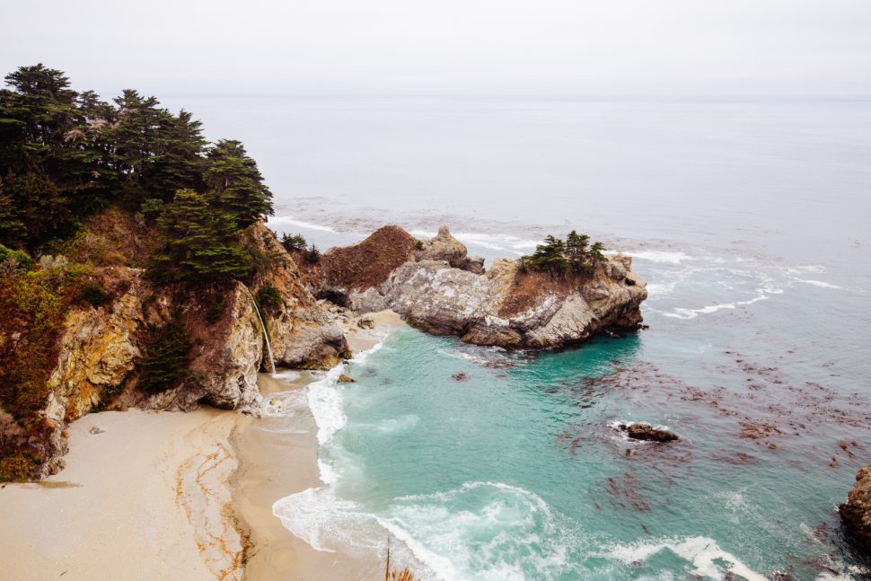 water view in Big Sur California