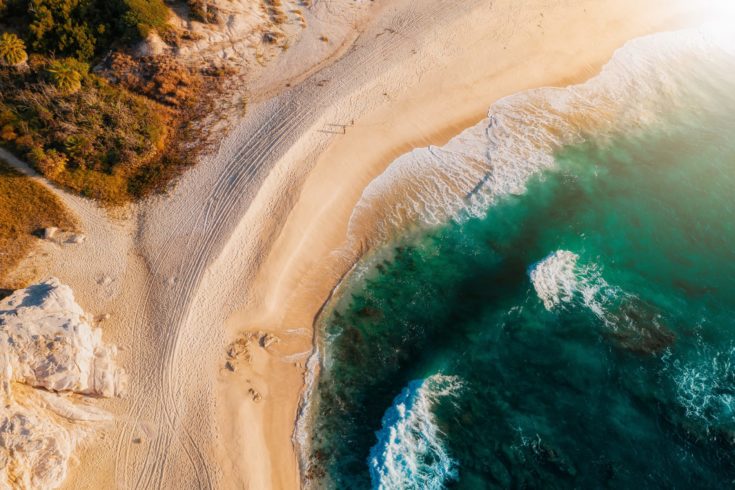 coastline of a beach in Los Cabos Mexico - Weekend Trip to Cabo