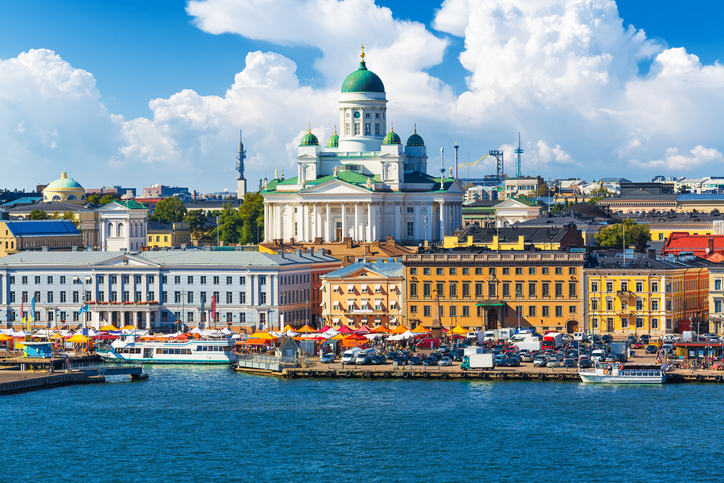 best places to visit in december pictured: Helsinki, Finland