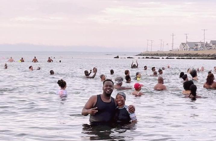 Travelers Make Record-Breaking Plunge In Martha's Vineyard Historically Black Inkwell Beach