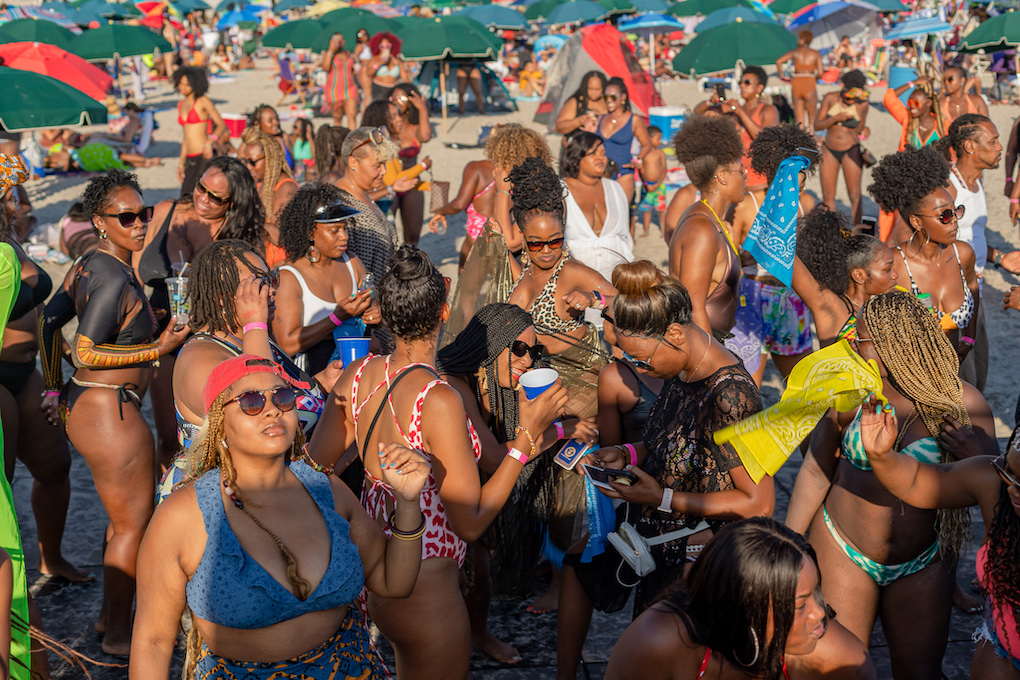 Black Girl Beach Day