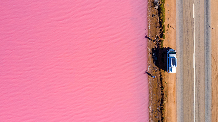 7 Pretty Pink Lakes Around The World