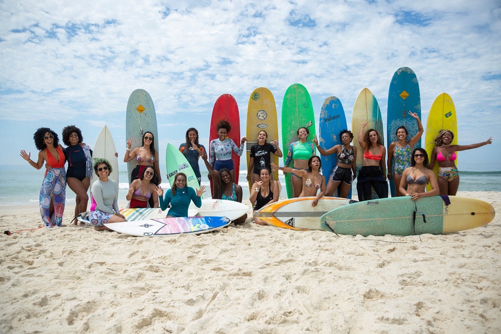 Black women surfers