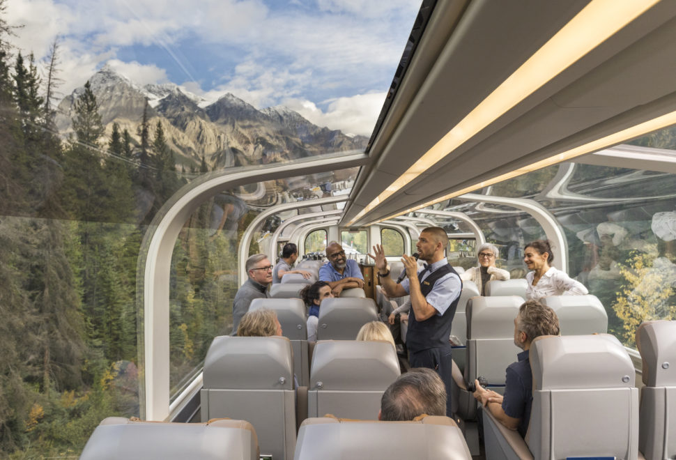 Reserve a seat on Rocky Mountaineer's New Luxury Train