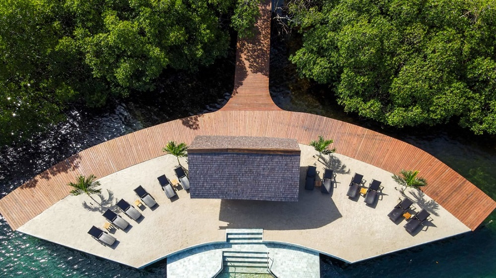 Island Resort In Panama Builds The First 'Aerial Beach' In The World