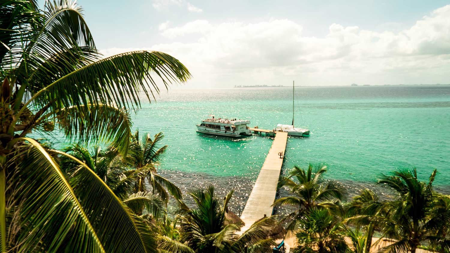 landscape of Isla Mujeres