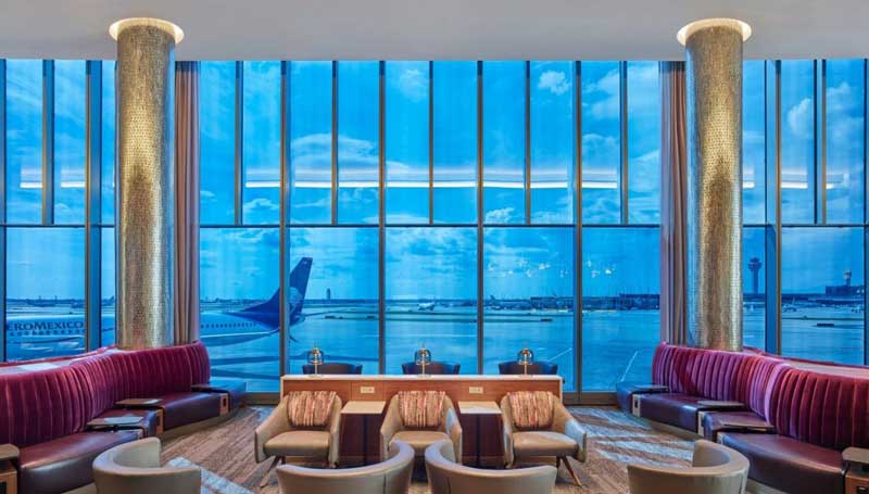 Delta Sky Club rendering in ORD