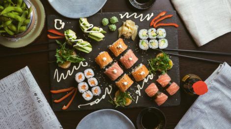 Sushi, Japanese Food