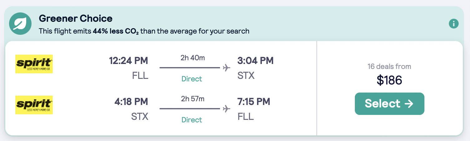 Fort Lauderdale To St. Croix