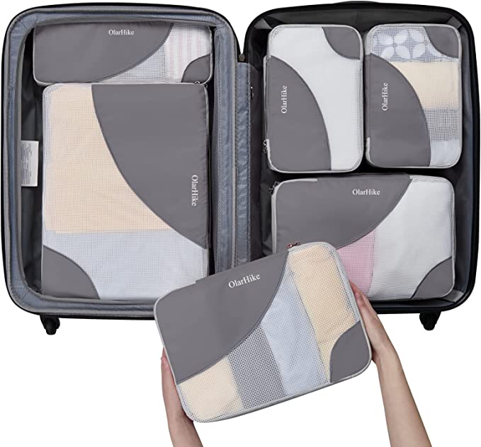 6 Set Packing Cubes