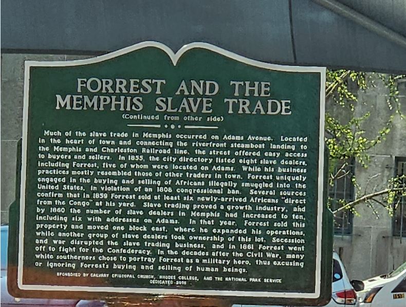 Calvary Episcopal Church Marker  in Memphis