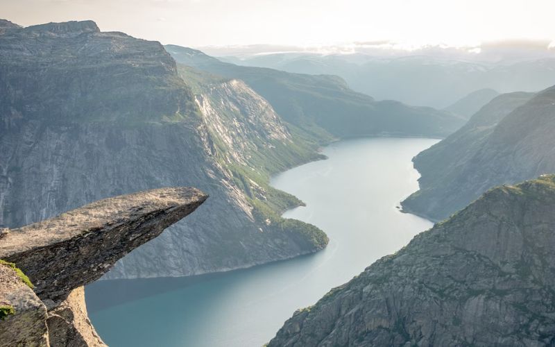 Trolltunga, Norway scenic view - best places for tax refund travel