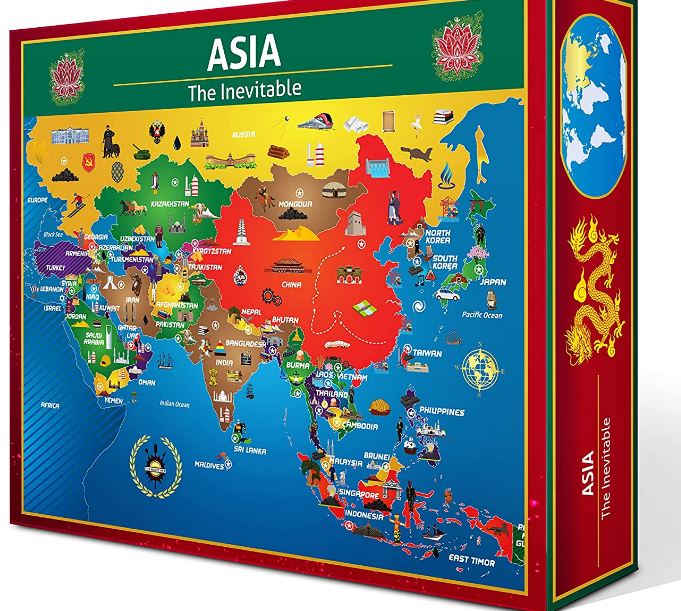 Asia Map Puzzle