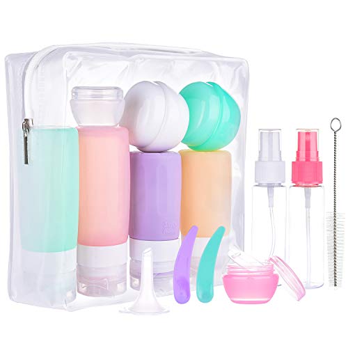 Morfone 16 Pack Travel Bottles Set for Toiletries