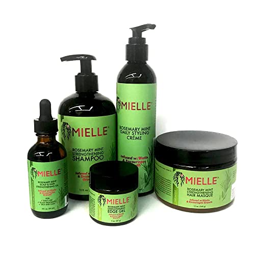 MIELLE Rosemary Mint Organics Hair and Styling Bundle