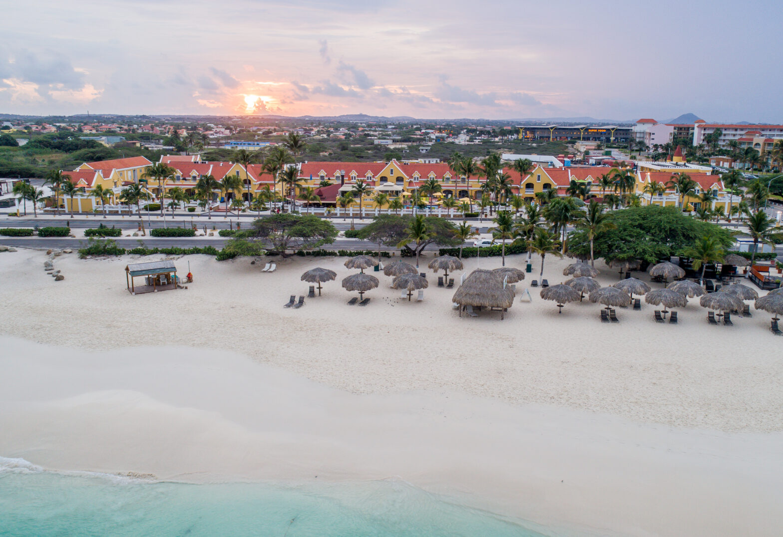 aerial view of Amsterdam Manor resort