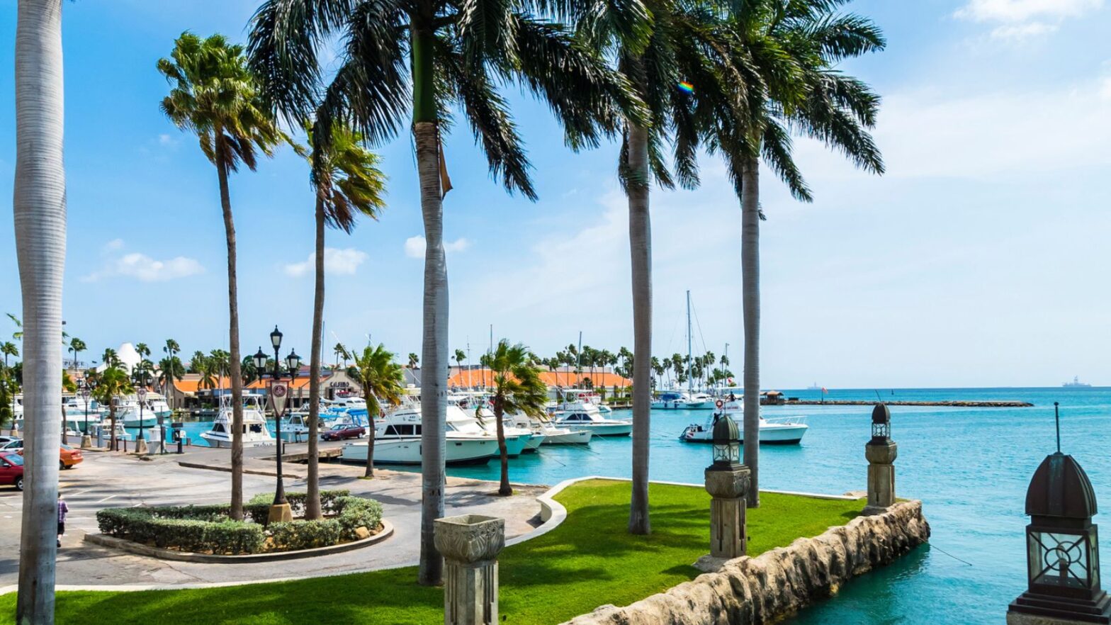 view of Marina in Aruba