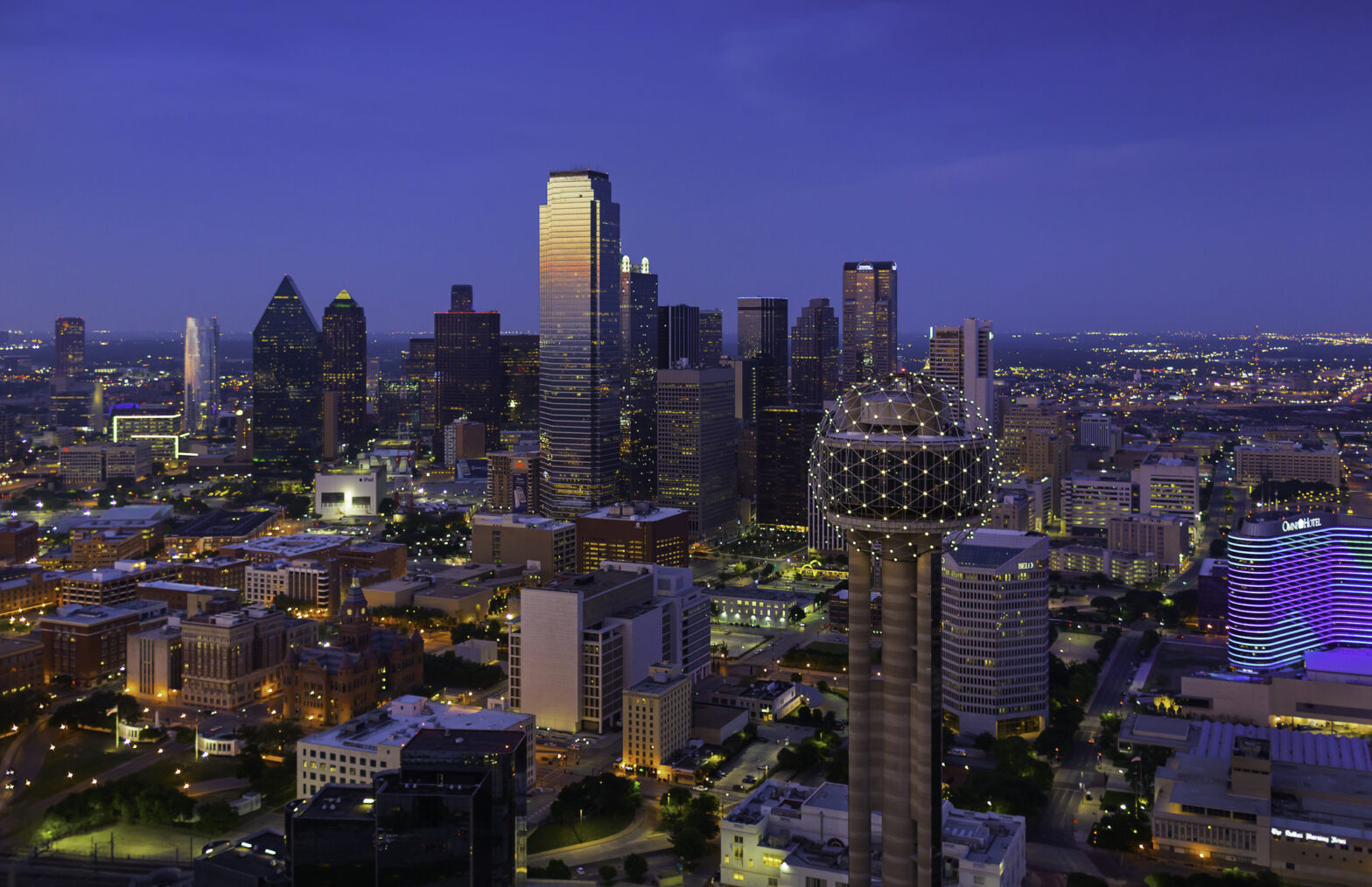 Dallas skyline