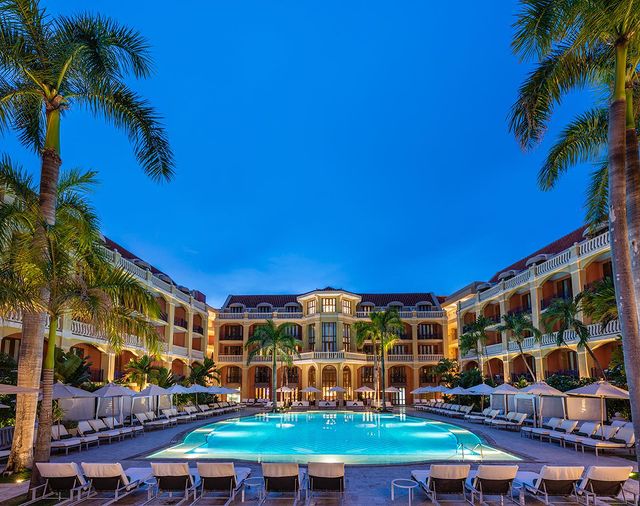 Sofitel Legend Cartagena pool view