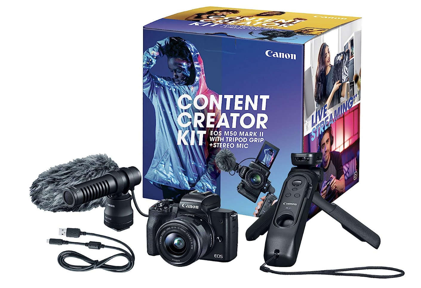 Canon EOS M50 Mark II Content Creator Kit