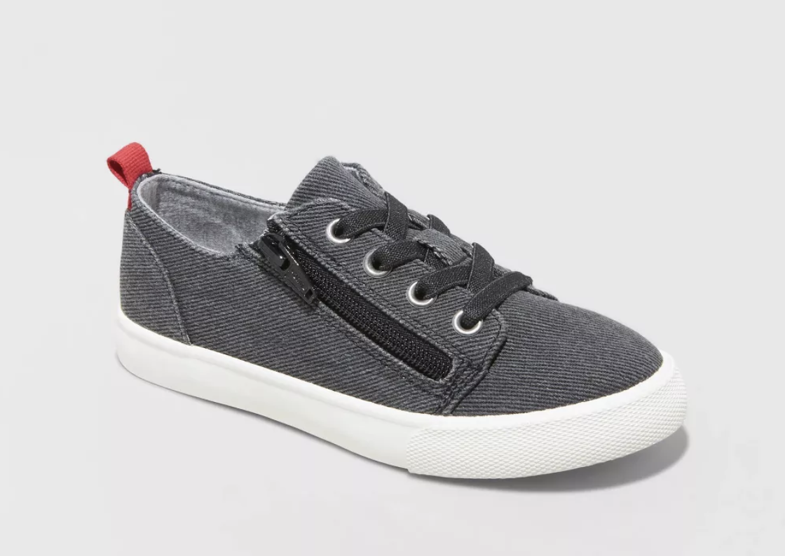 Cat & Jack Double Zipper Sneakers