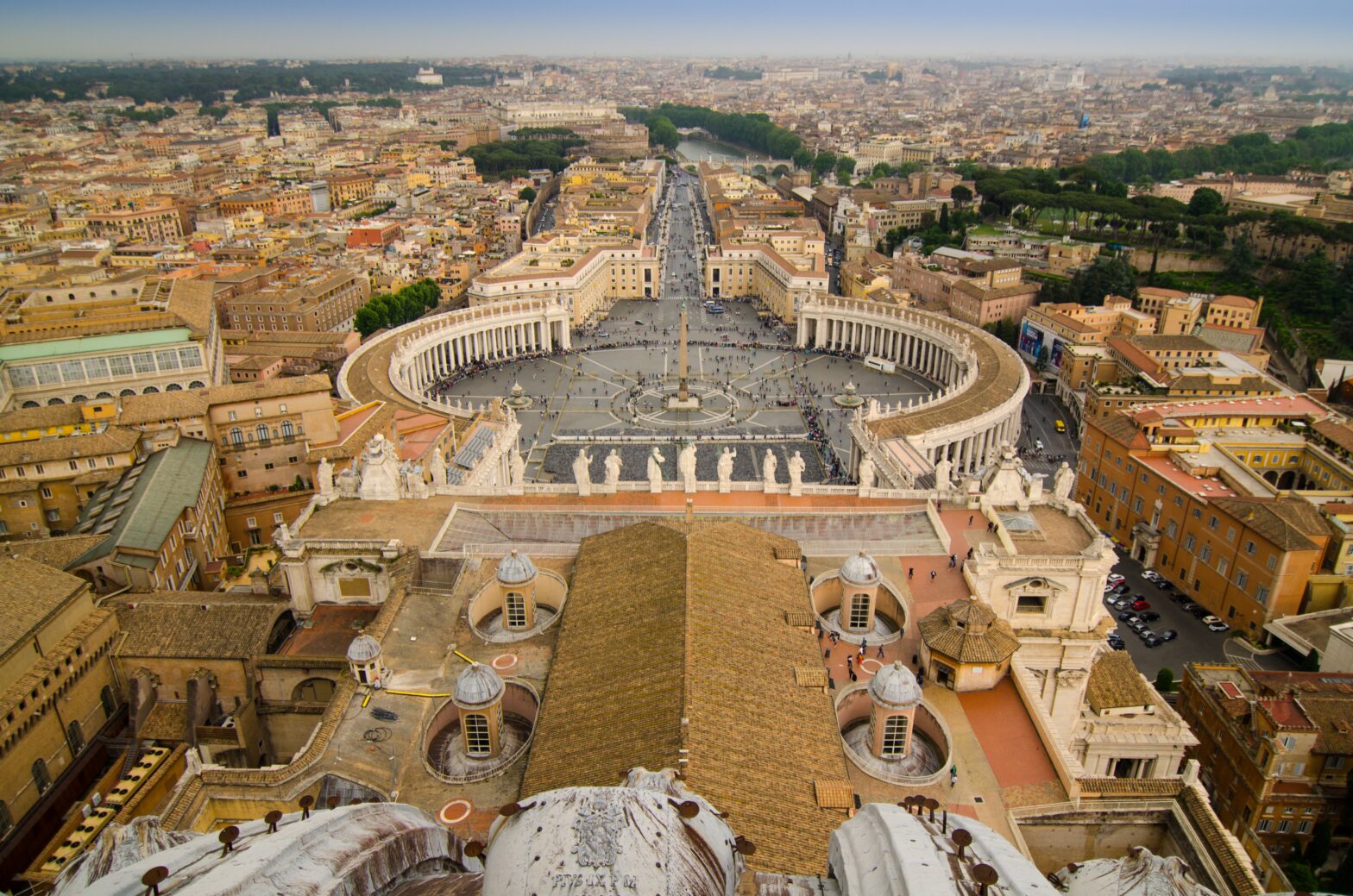 Vatican City, the smallest city in the world.