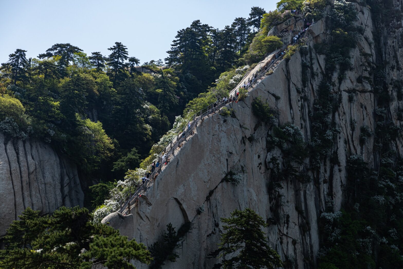 Mount Huashan Plank Walk