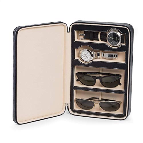 Bey-Berk Personalized Sunglasses Travel Case