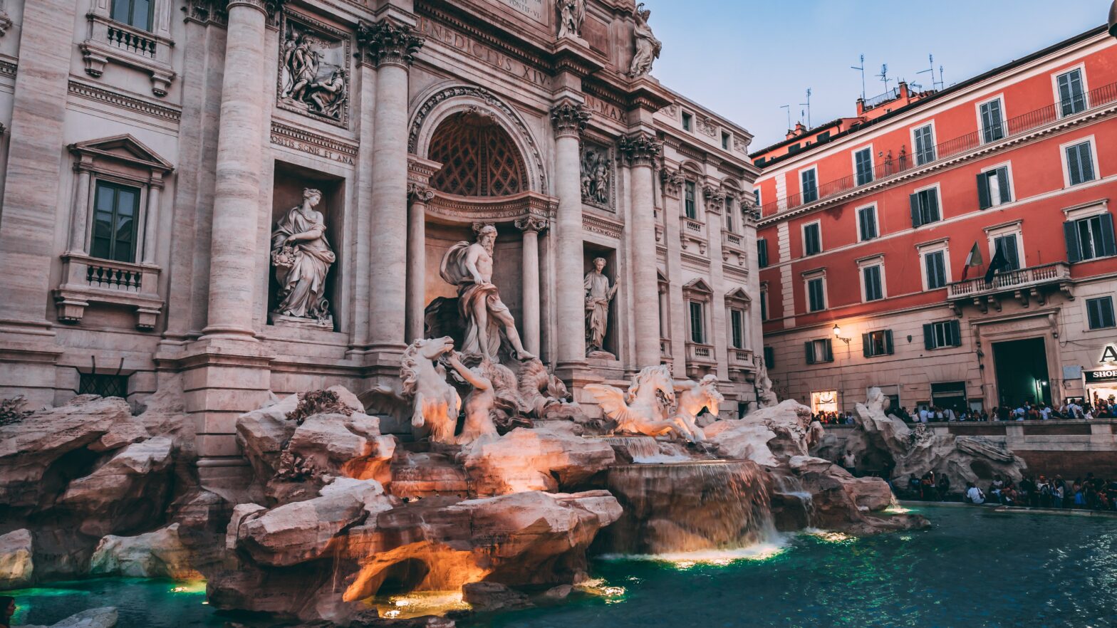 famous fountain in Europe