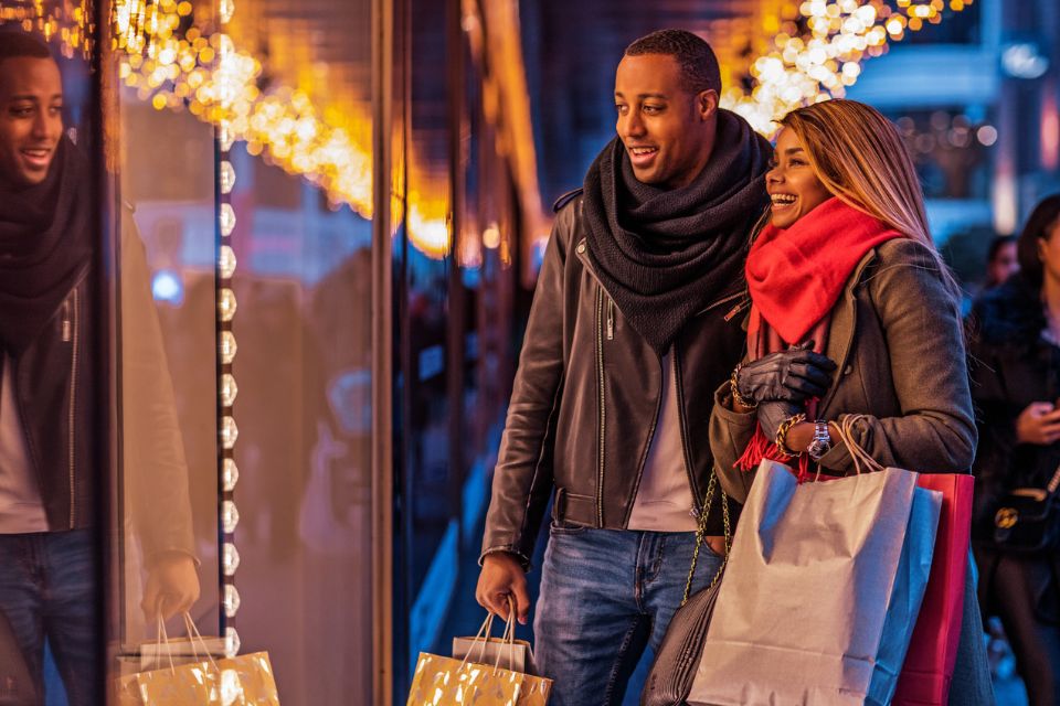 Couple Window Shopping in Amsterdam