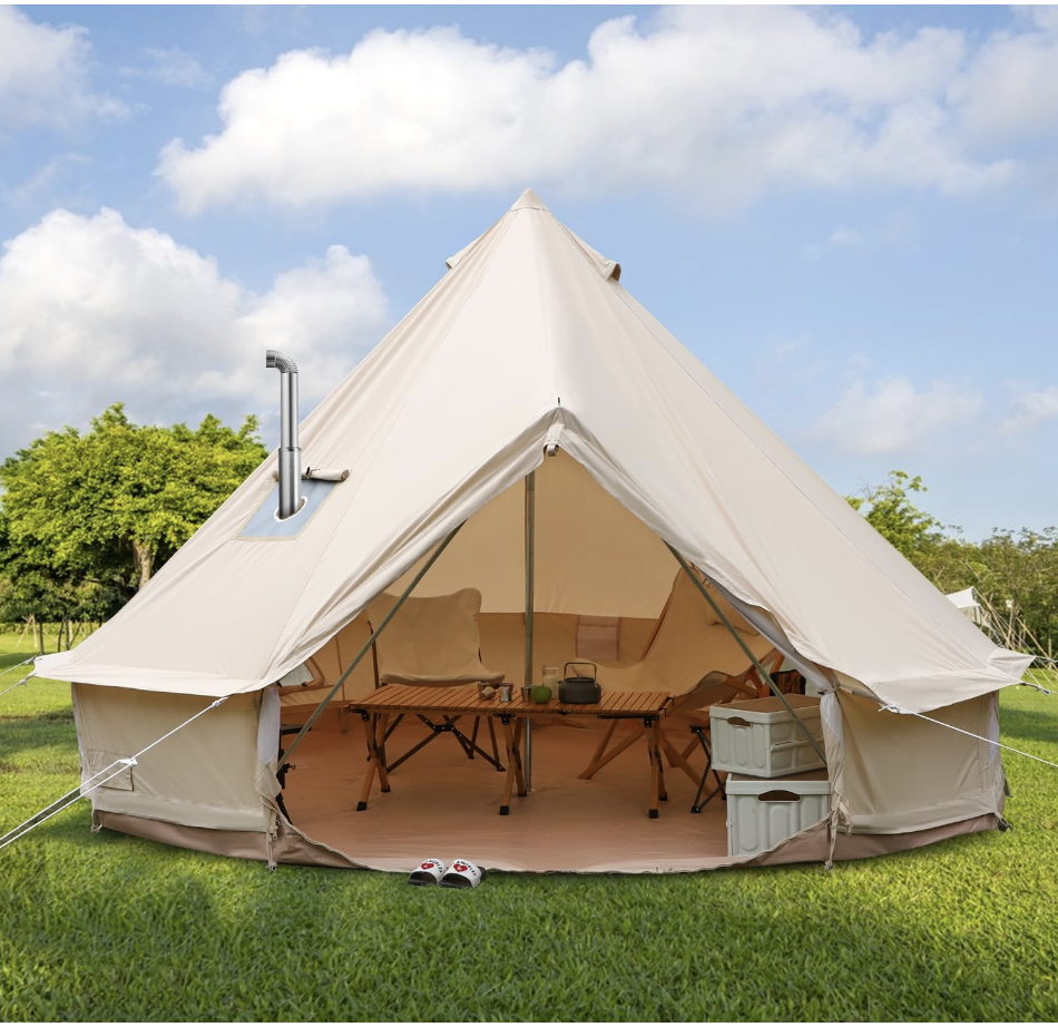 ONLYCTR Yurt Canvas Tent